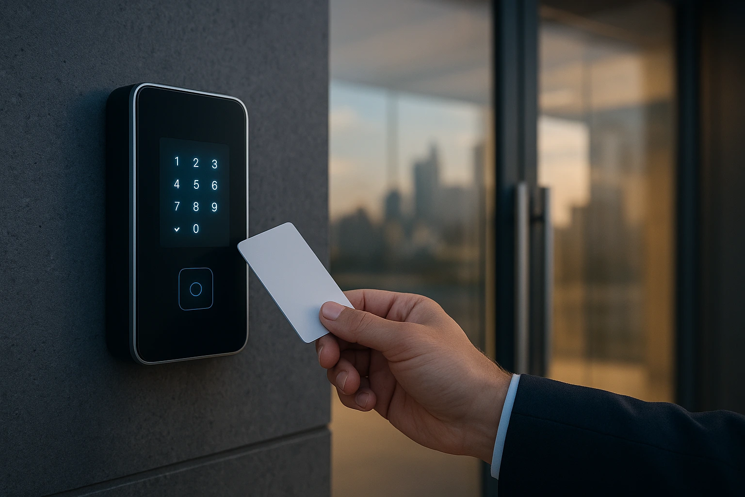 Access control systems and security doors in Sydney commercial facility